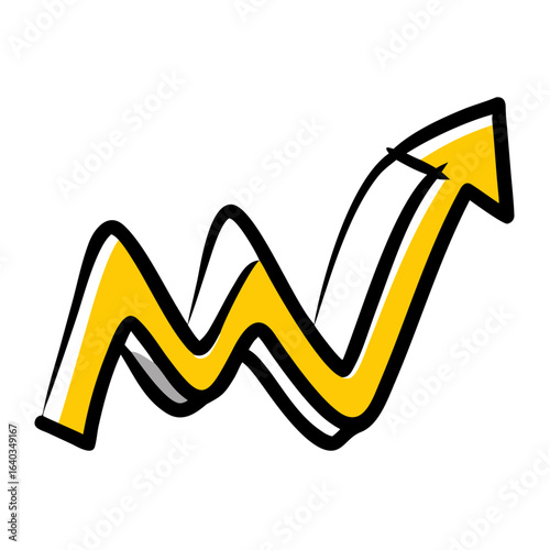 trend hand drawing icon for web and graphic design