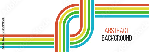 abstract sport styled vector background with symbolic stadium tracks