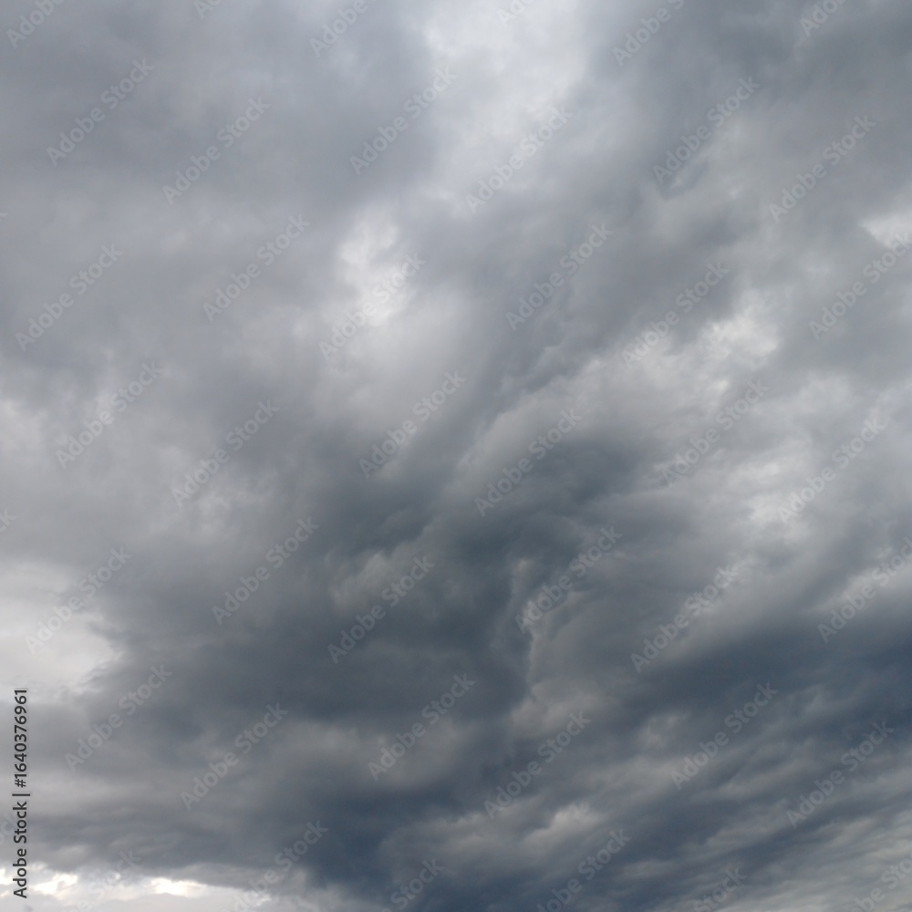 Obraz premium Dark Gray Rain Clouds in the Sky