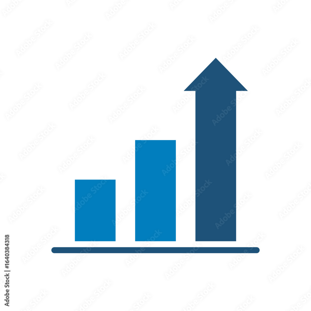 Chart visitor icon vector design illustration template in trendy style Chart visitor icon vector design illustration template in trendy style