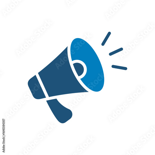 Broadcast icon vector design illustration template in trendy style