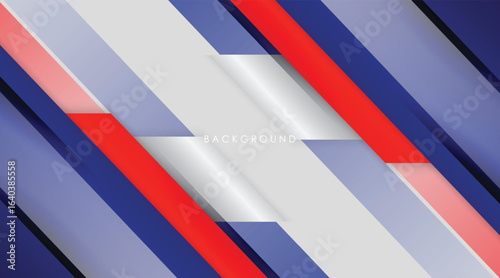 Free Download Modern abstract background blue and red with white silver colorful - GFXLoad