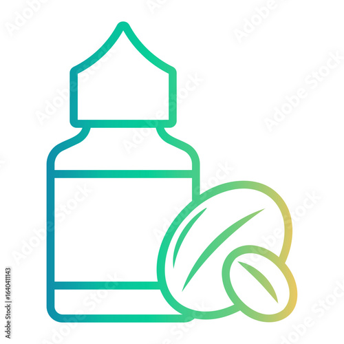 vape Line Gradient Icon