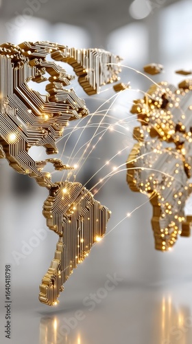 Exploring the Golden and Silver World Map: A Conceptual Gateway to Fintech Digital Currencies and Advancements in Finance