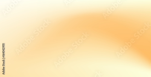 Blurred color gradient background, abstract white yellow orange grain gradation texture, vector soft beige texture blur abstract background
