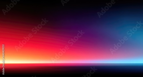Vivid color gradient, horizontal