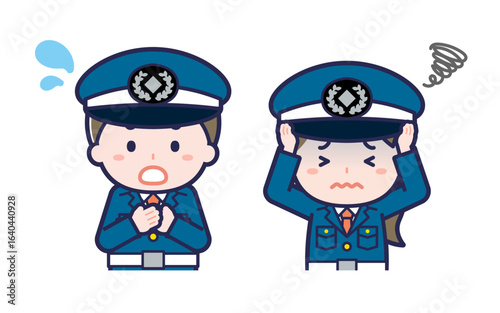 警備員／2人組／男女 06