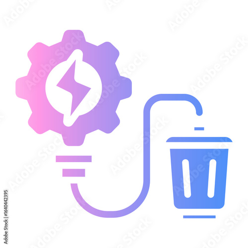 waste Gradient icon