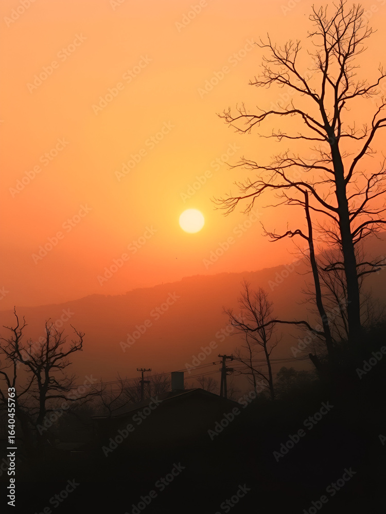 Fototapeta premium The Fading Horizon, Depersonalization/Derealization Disorder