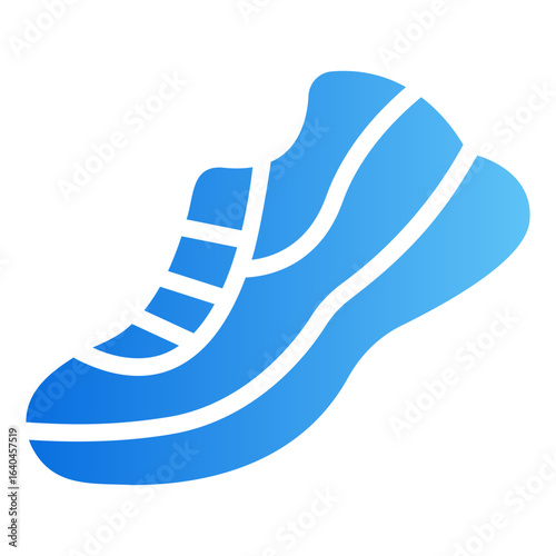 running shoe Gradient icon