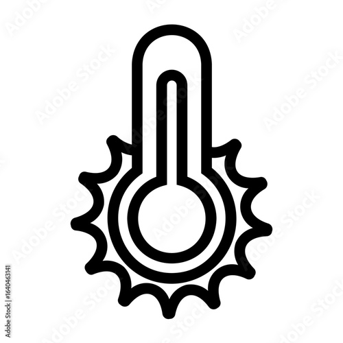 climate change Line Icon