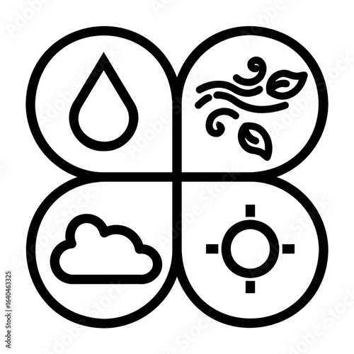 climate change Line Icon