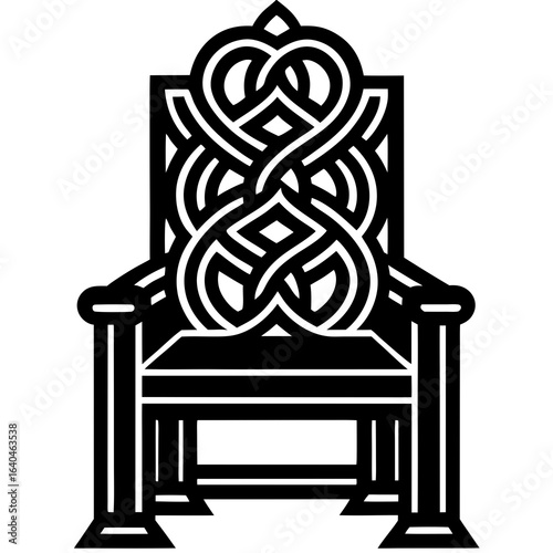 armchair and chair vector