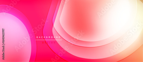 Abstract gradient background. Pink, red, white hues blend smoothly. Modern design element for digital projects. Simple, elegant composition.
