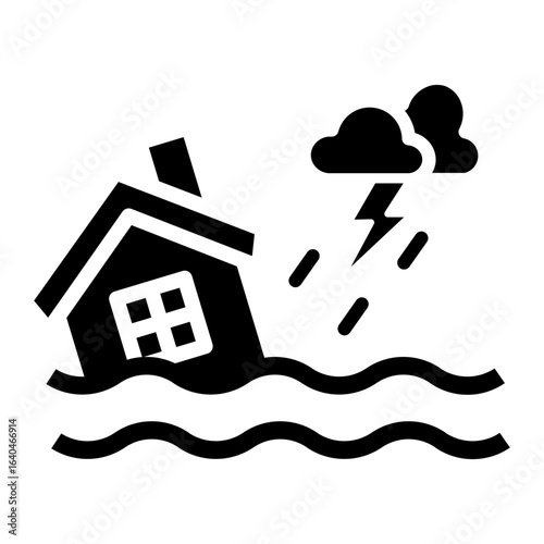 climate change Solid icon