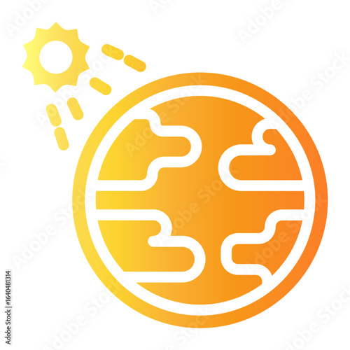 climate change Gradient icon