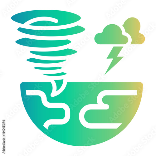 climate change Gradient icon