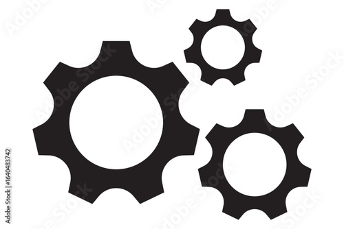 Setting Icon vector illustration. Cog settings sign or Gear Sign icon for web and app. wrench with gear icon, Service tool symbol, setting sign, vector illustration. EPS10
