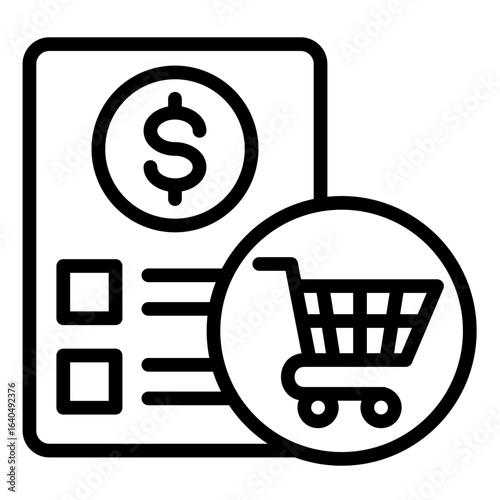 Buy Order  Icon Element For Design