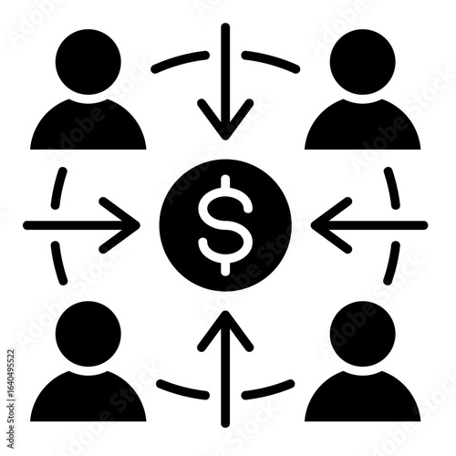 Share Price  Icon Element For Design