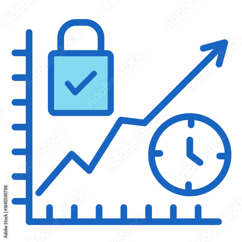 Lock-Up Period  Icon Element For Design