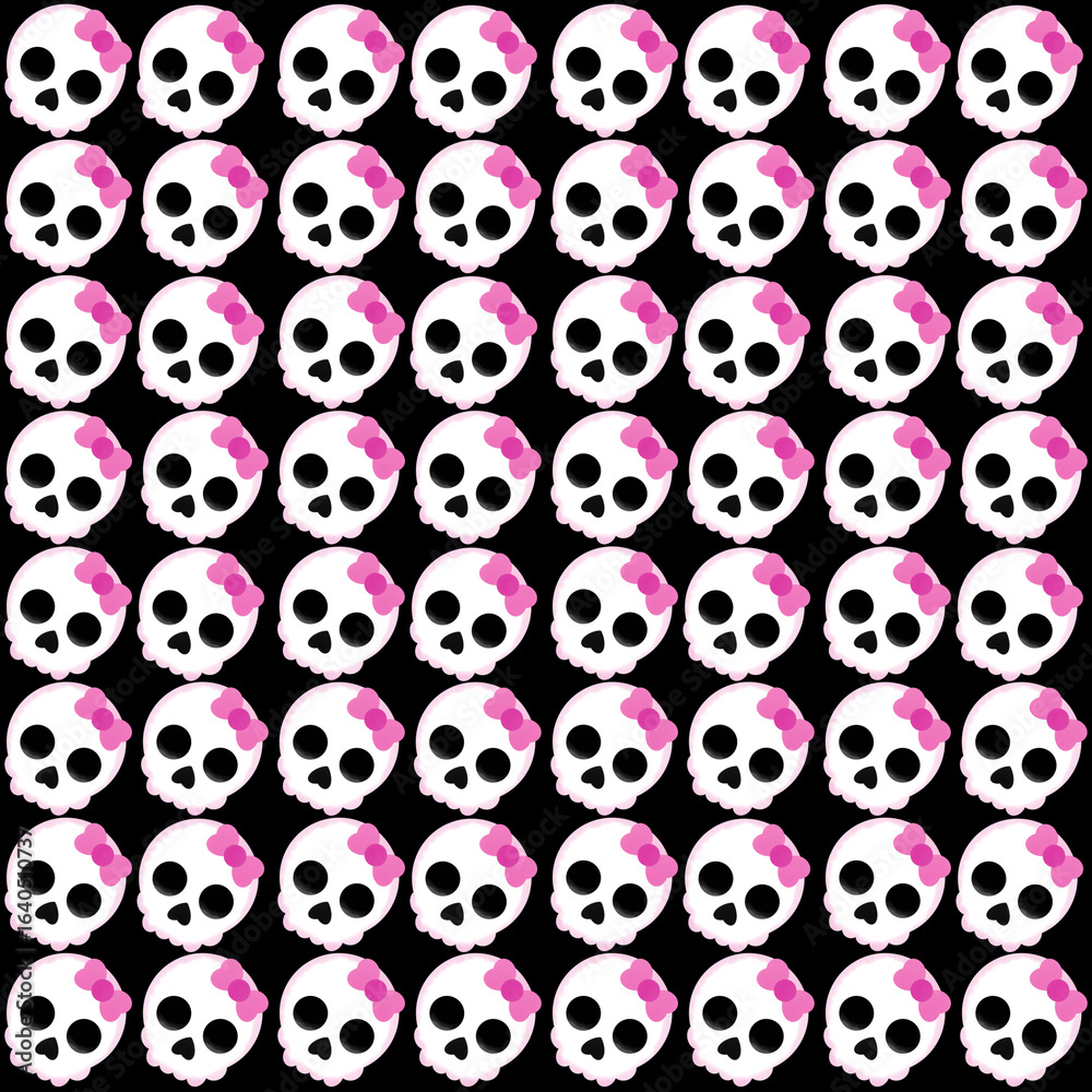 skull seamless pattern skull seamless pattern