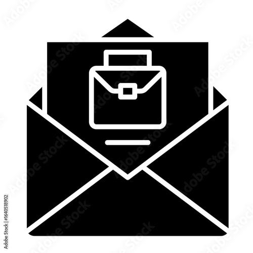 Job Offer Letter  Icon Element For Design
