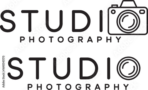 photography studio Logo template, photographer, photo 