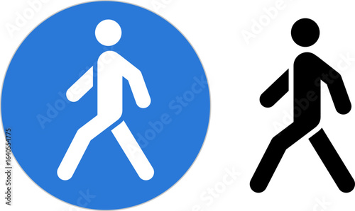 No Public Access Warning Sign. No public access area prohibited safety sign printable prohibition symbol set icon design. no pedestrian sign