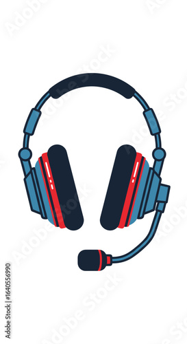 Professional Audio Headset with Noise Cancelling Microphone for Clear Communication