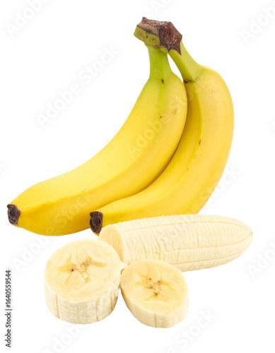 Ripe bananas offering a vibrant burst of energy, perfect for smoothies or healthy snacks today