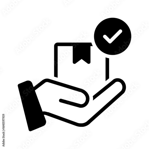 Vector multi color icon for Receive