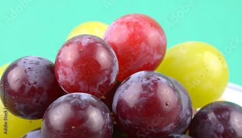 Wallpaper Mural Close-up of a bunch of colorful grapes Torontodigital.ca