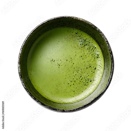 Transparent PNG available Vibrant Matcha Elixir: Pure Green Tea Serenity