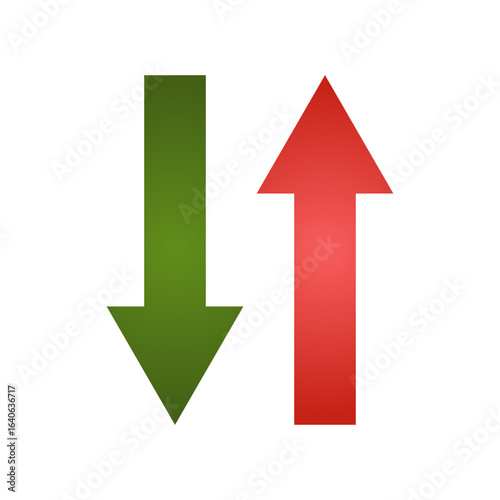 Free Download Up and Down Arrow Icons – Navigation, Direction, and UI Symbols - GFXLoad
