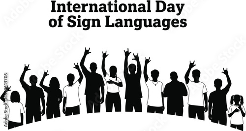 Celebrate International Day of Sign Languages with diverse community hands