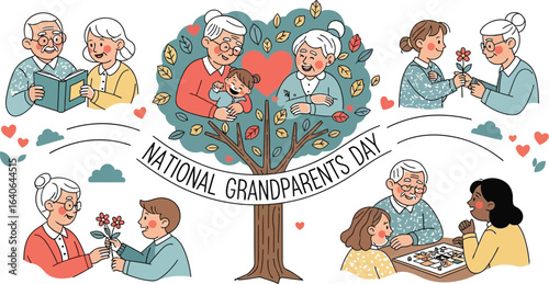 Cherish moments with grandparents, creating lifelong memories together
