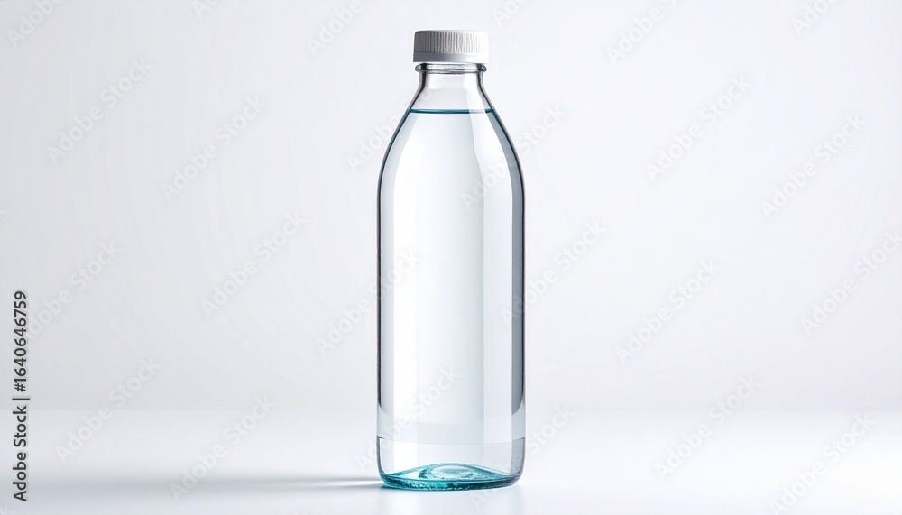Naklejka premium bottle with water