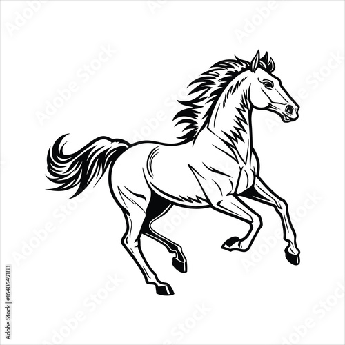 horse vector illustration