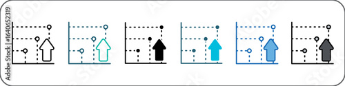 Increase Icon Pack Multistyle Editable Stroke