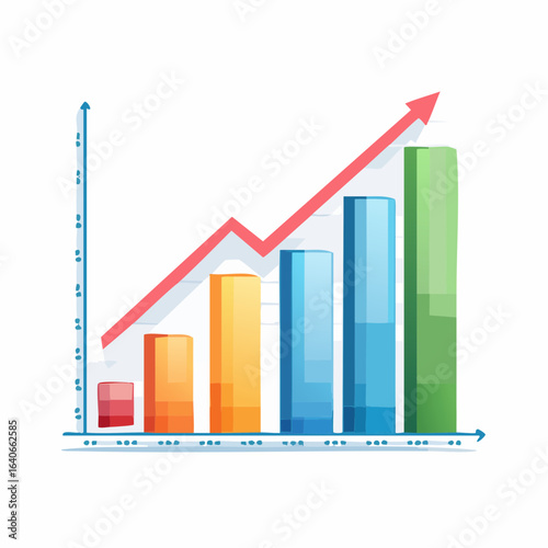 stock market investment trading graph growth