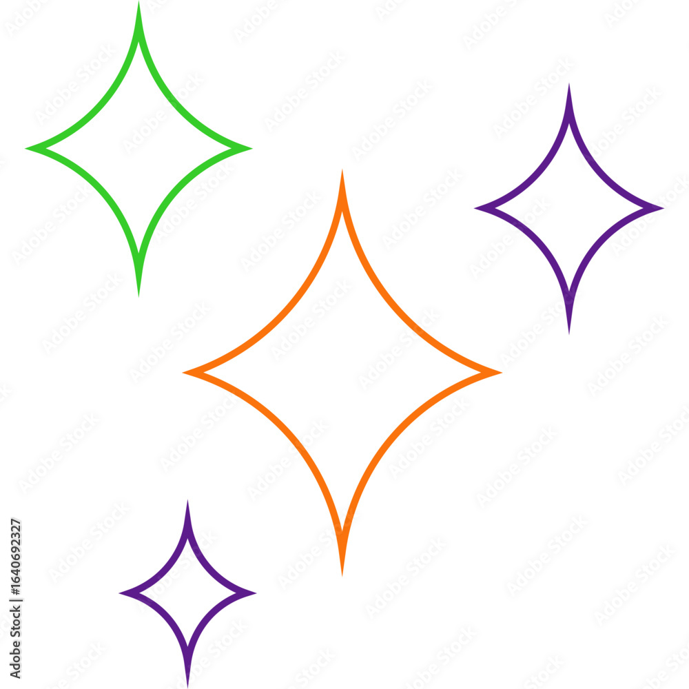 Obraz premium Halloween Sparkles Decoration