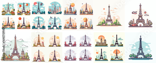 The beautiful Eiffel Tower