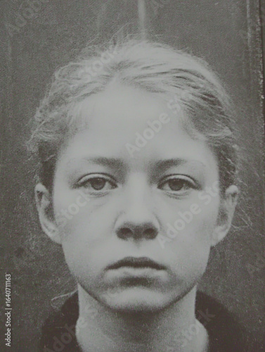 Illustrative Woman Face - Close Up
