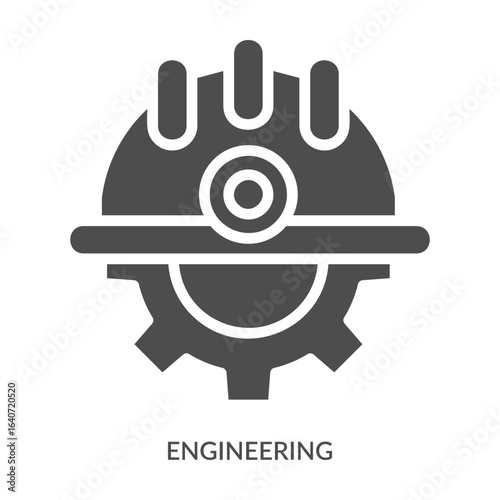 Engineering Icon Line Style. Design Vector Illustration