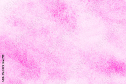 artistic cover design backdrop: close up of canvas stained with pink watercolor paint
