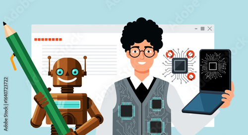 Artificial Intelligence Integration Teamwork For Future Technology Solutions Development