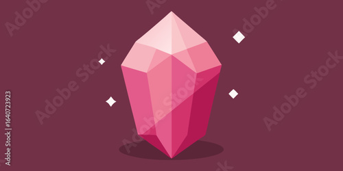 pink quartz crystal texture shimmer highlight