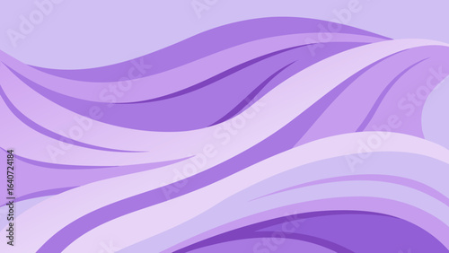 wavy fabric folds soft lilac lighting