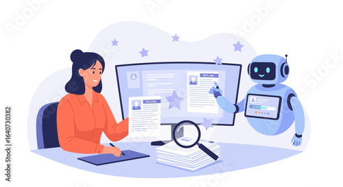 Automated Recruitment Process Human Resource and Artificial Intelligence Cooperation